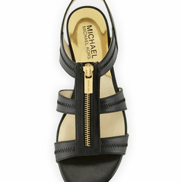 michael kors zipper sandals